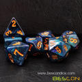 Bescon Starry Night Dice Set Series, 7pcs Polyhedral RPG Dice Set